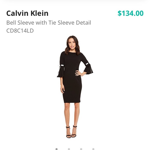 Calvin Klein Black dress - Picture 2 of 4